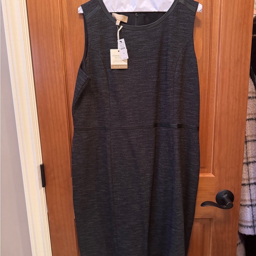 Talbots Italian Women's Black Dress